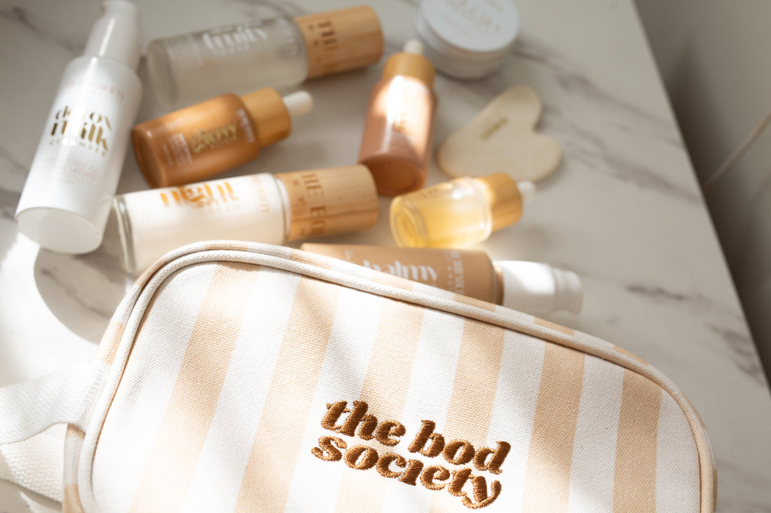 Canvas Skincare And Mineral Makeup Bags