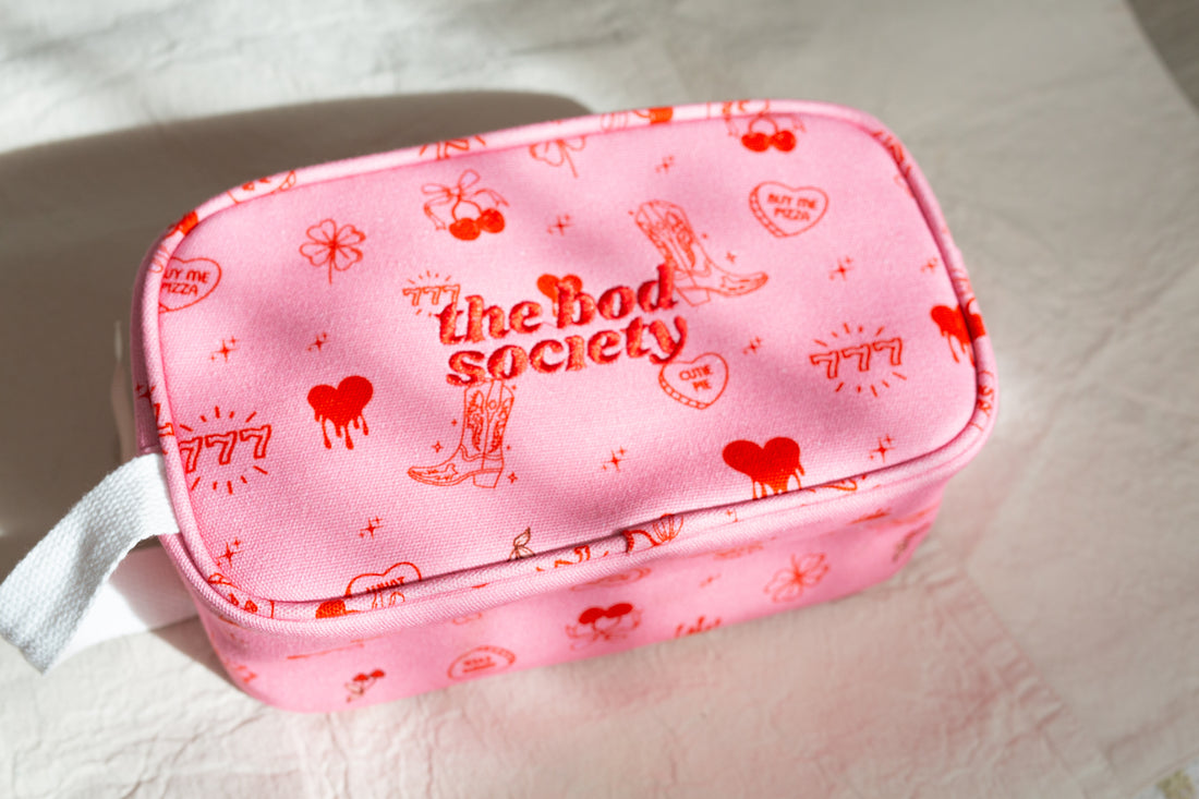 Canvas Skincare And Mineral Makeup Bags