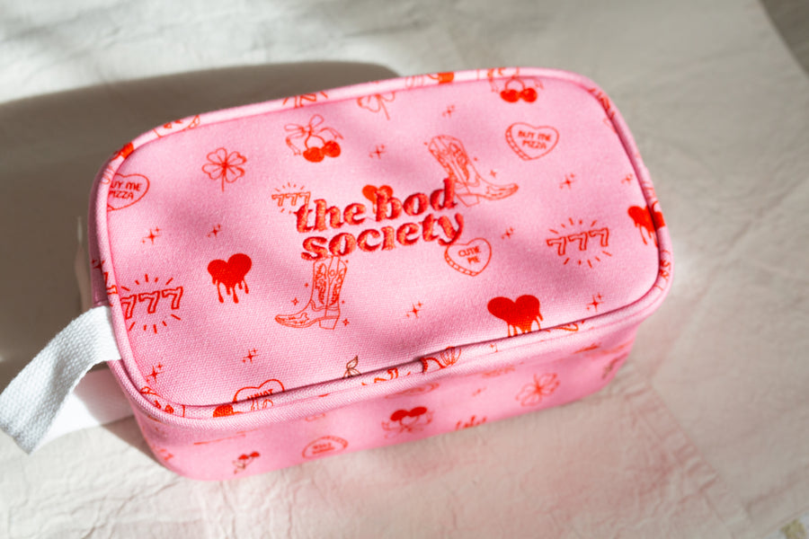 Canvas Skincare And Mineral Makeup Bags