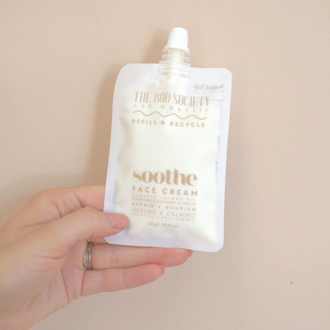 Soothe Face Cream Refill | Natural, Sustainable Refillable Skincare for Sensitive Skin