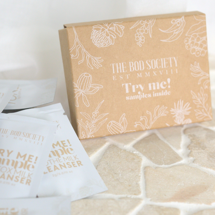 Starter Natural Skincare Sample Pack