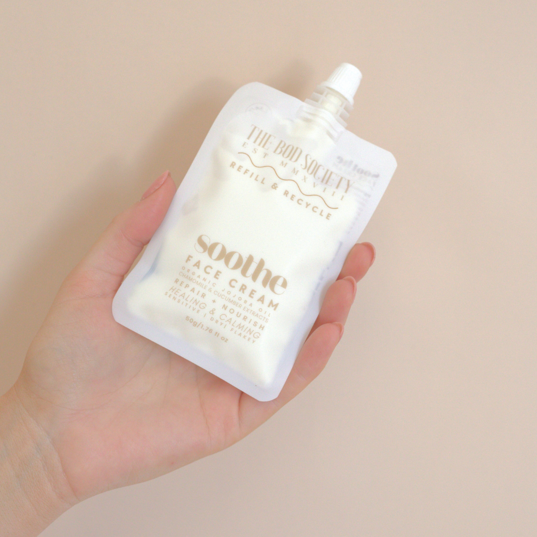 Soothe Face Cream Refill | Natural, Sustainable Refillable Skincare for Sensitive Skin