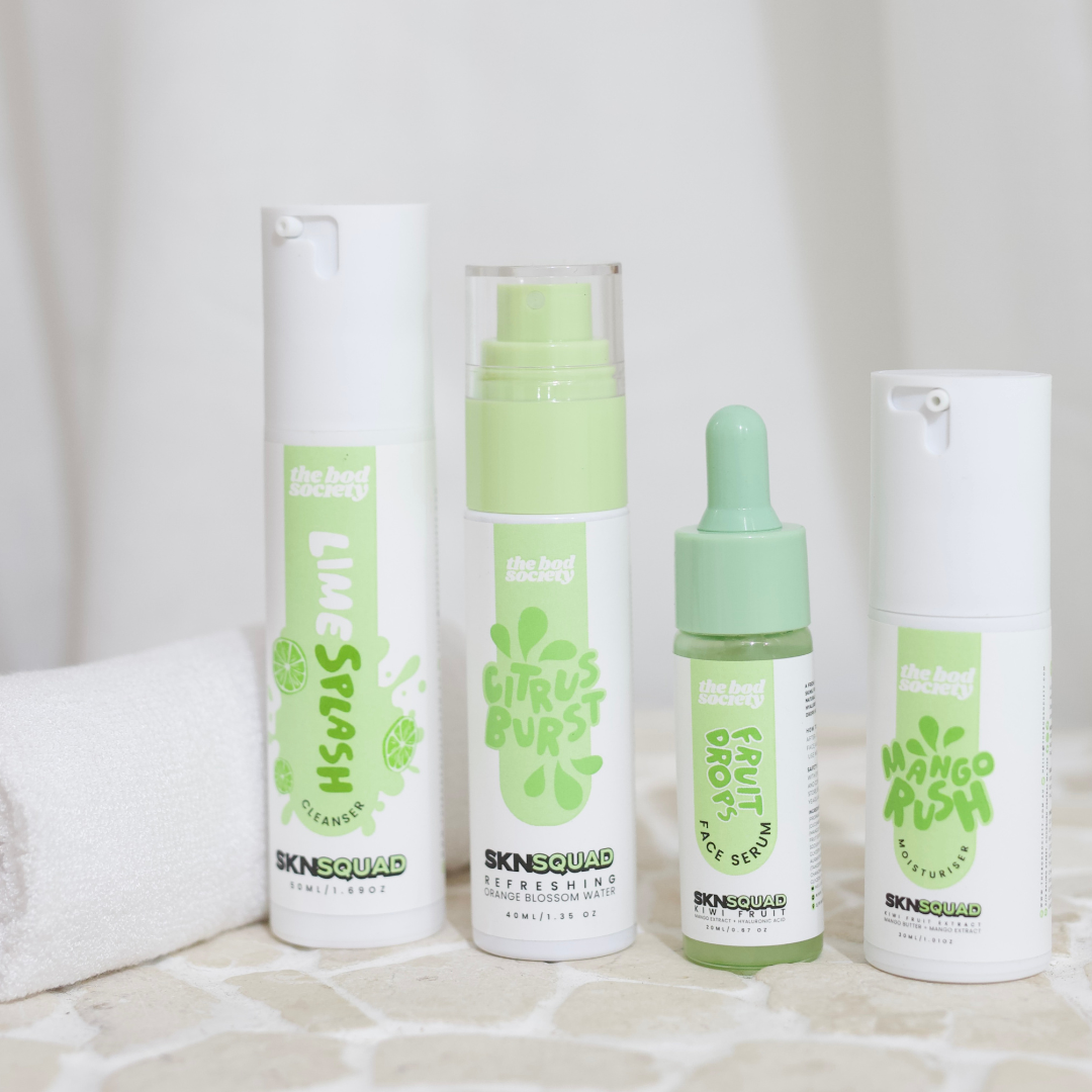SKN SQUAD | Kids + Tweens Natural Skincare Bundle