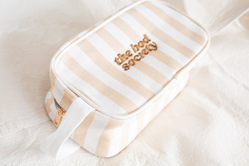 Canvas Skincare And Mineral Makeup Bags