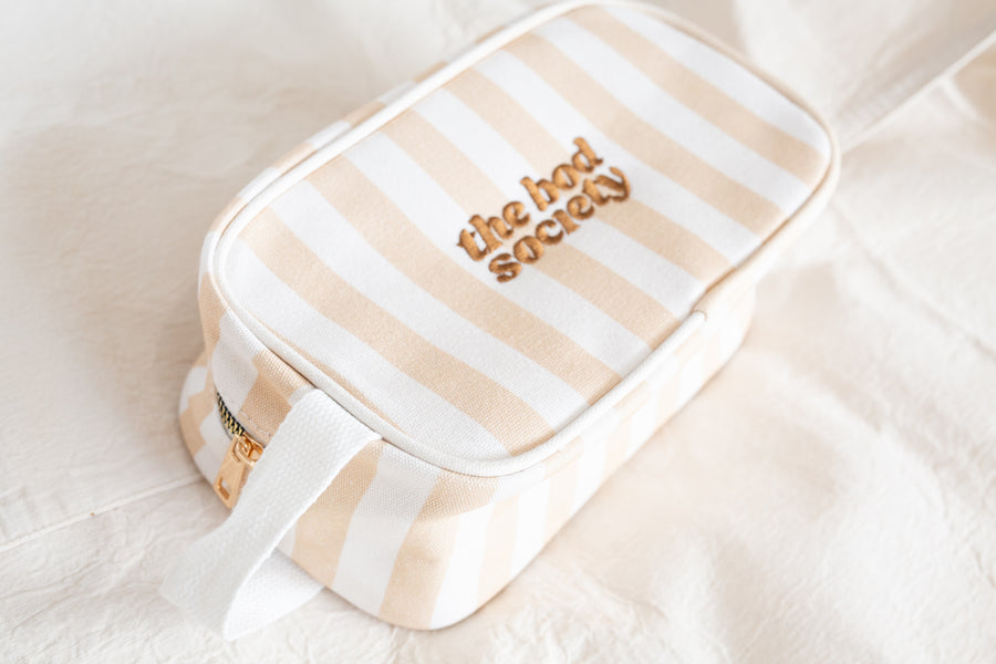 Canvas Skincare And Mineral Makeup Bags