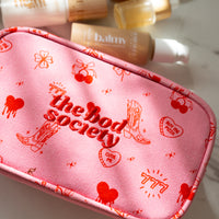 Canvas Skincare And Mineral Makeup Bags