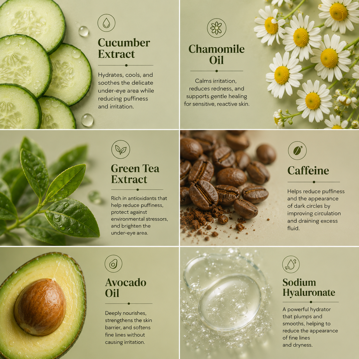 Eye Elixir Serum |  Potent Natural Anti-ageing Serum for Dark Circles &amp; Wrinkles