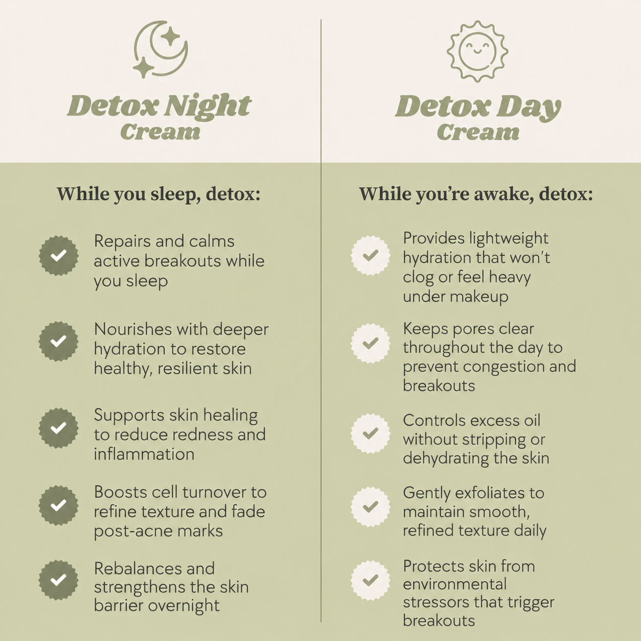Detox Day Cream Moisturiser