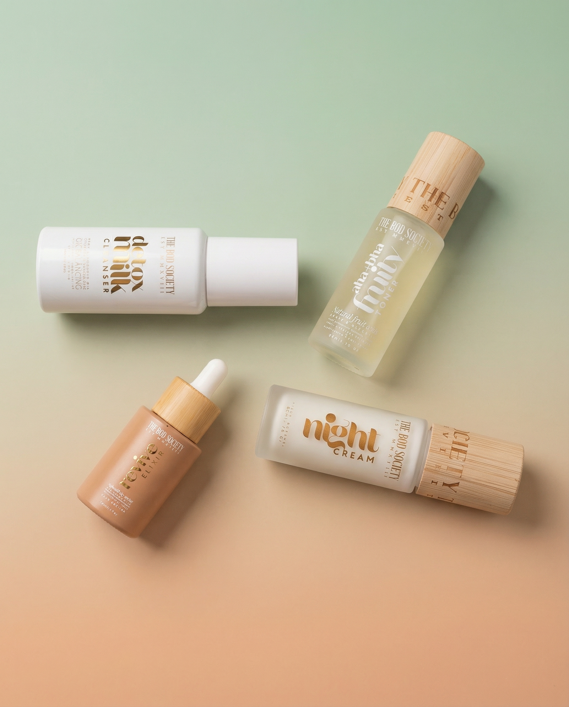 Detox Acne Skincare Night Bundle Kit Natural Skincare for Acne and Breakouts