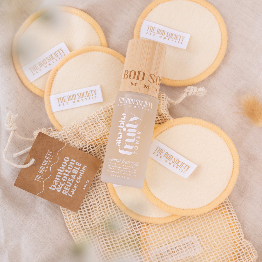 Toner Pads Reusable | Bamboo Soft Makeup Remover Cloths