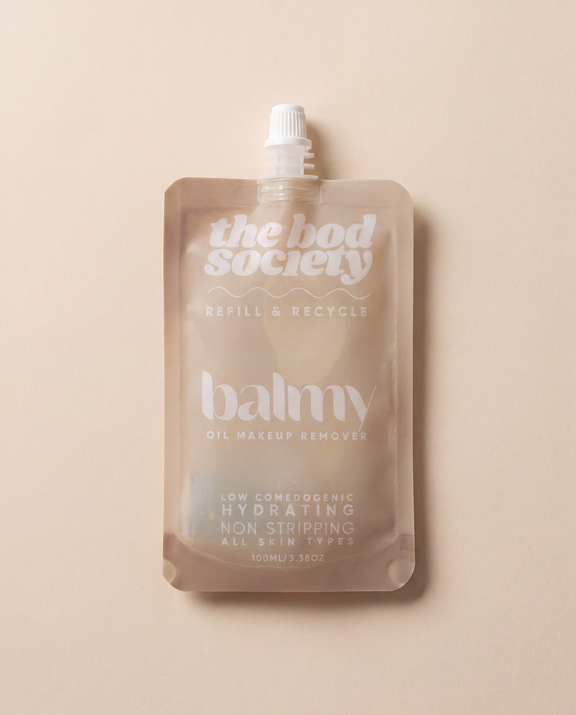 Balmy Oil Cleanser Refill |  Natural, Sustainable Makeup &amp; SPF Cleansing Oil