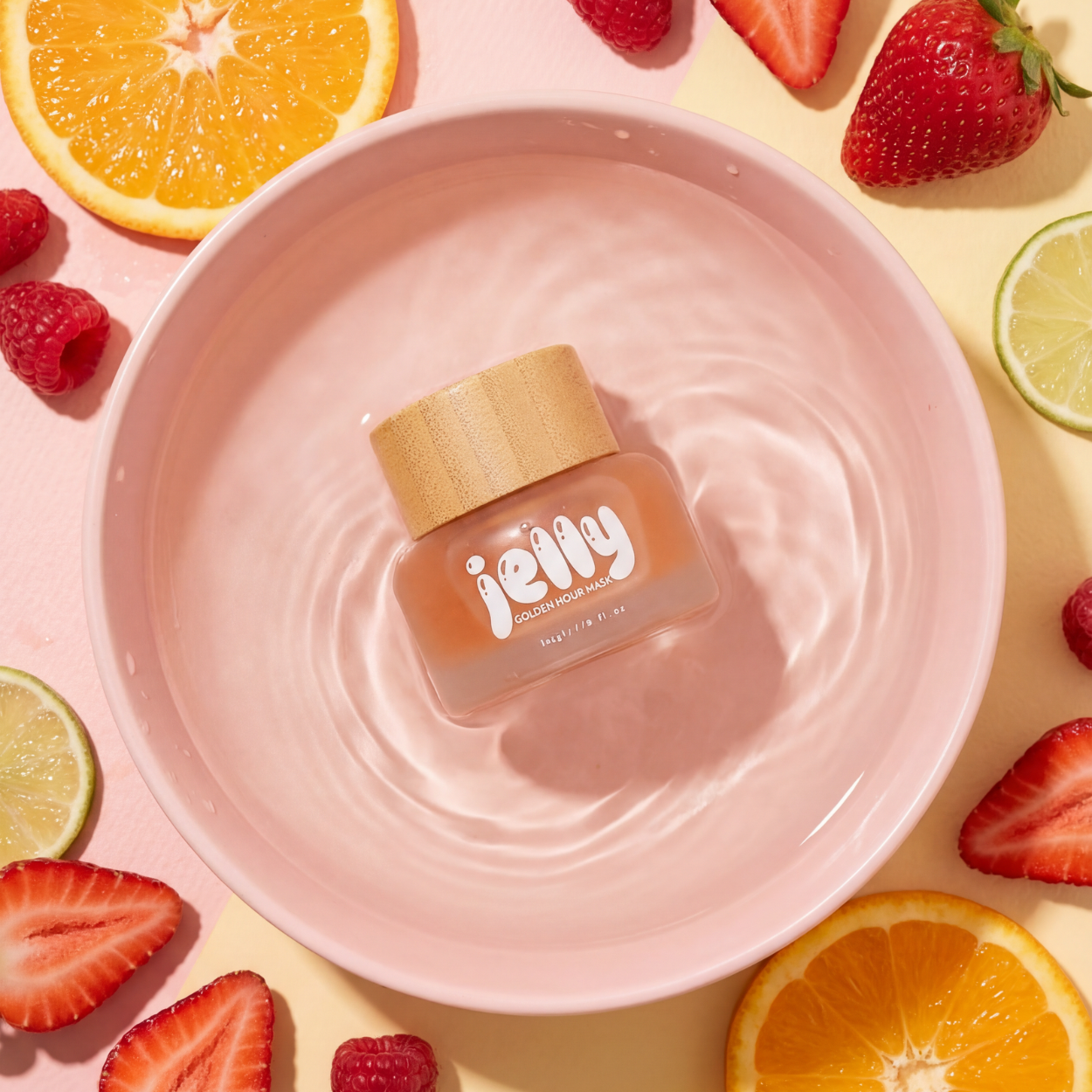 Golden Hour Jelly Mask Refill | Natural, Sustainable Refillable Mask for Skin Rejuvenation