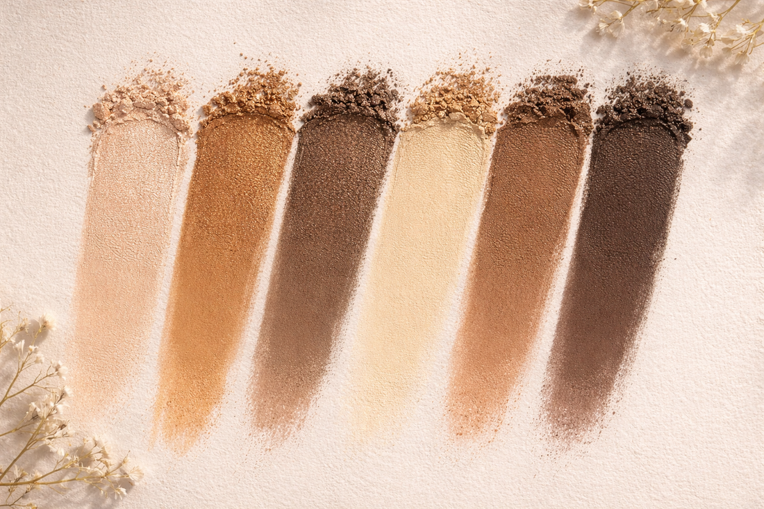 Mineral Eye Shadow Palette  |  Natural, Eco Mineral Eye Makeup