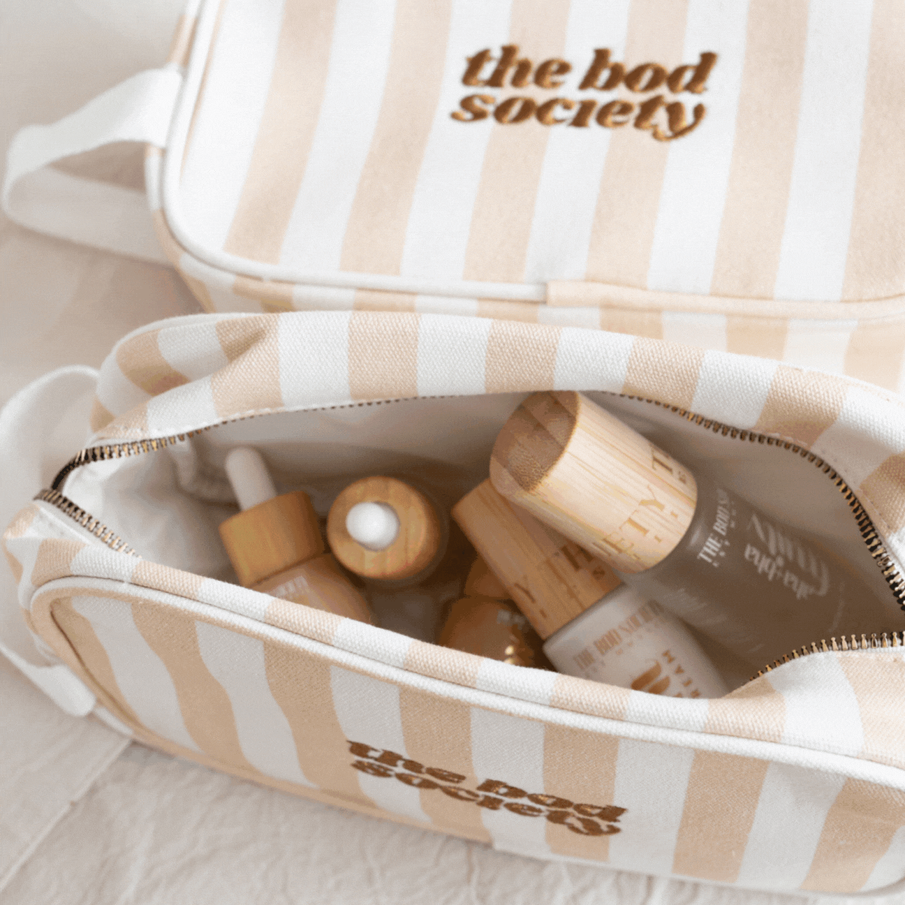 Hearts n' Flames or Sandy Lines Canvas Bag (FREE)