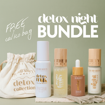 Detox Starter Night Skincare Bundle | Night-time Natural Skincare Routine for Acne and Breakouts