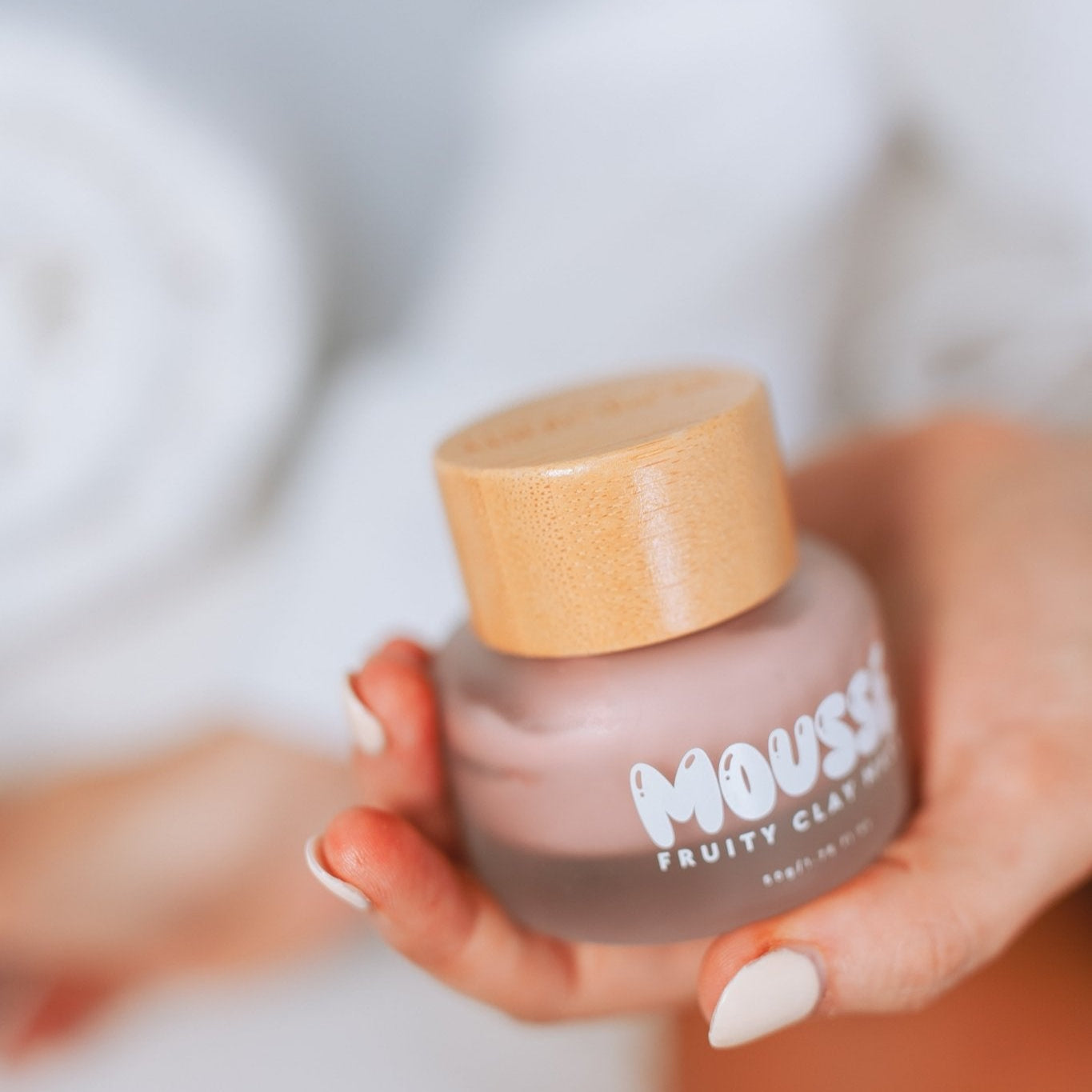 Fruity Mousse Clay Mask Hydrating Plant Based Skincare