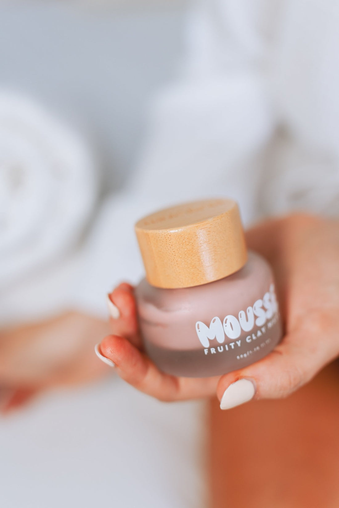 Fruity Mousse Clay Mask Hydrating Plant Based Skincare