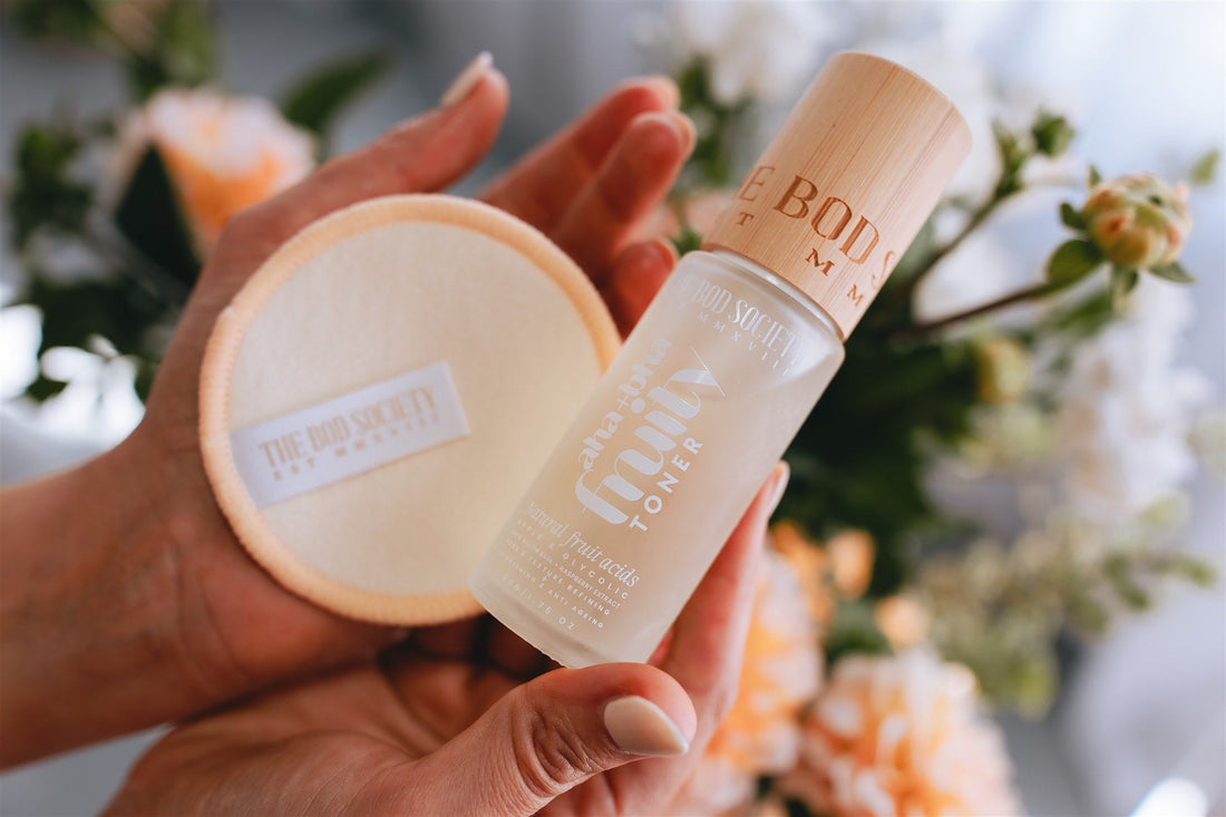 Fruity BHA & AHA Toner  |  Exfoliating Vegan and Cruelty-Free Toner