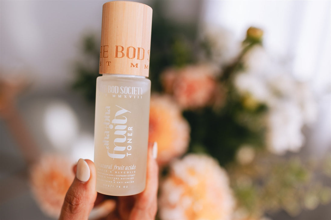 Fruity BHA & AHA Toner  |  Exfoliating Vegan and Cruelty-Free Toner