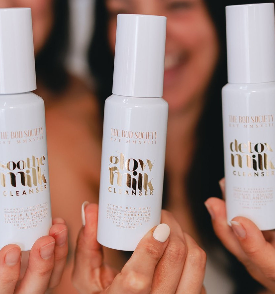 Glow Milk Face Cleanser  |  Natural, Vegan Cleanser For Mature + Dry Skin