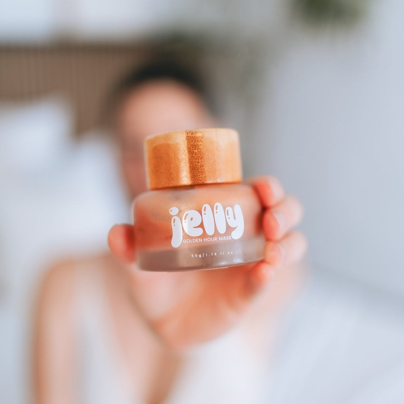 Golden Hour Jelly Mask | Natural, Eco Overnight Sleep Mask For Anti-aging
