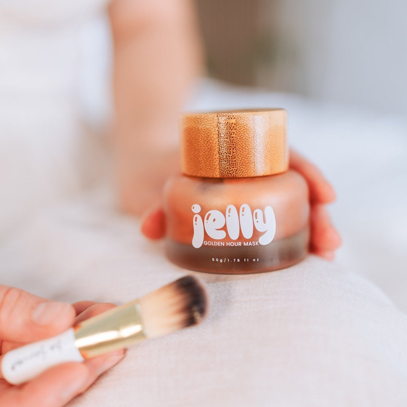 Golden Hour Rejuvenating Potent Plant Based Face Mask Sleep Mask