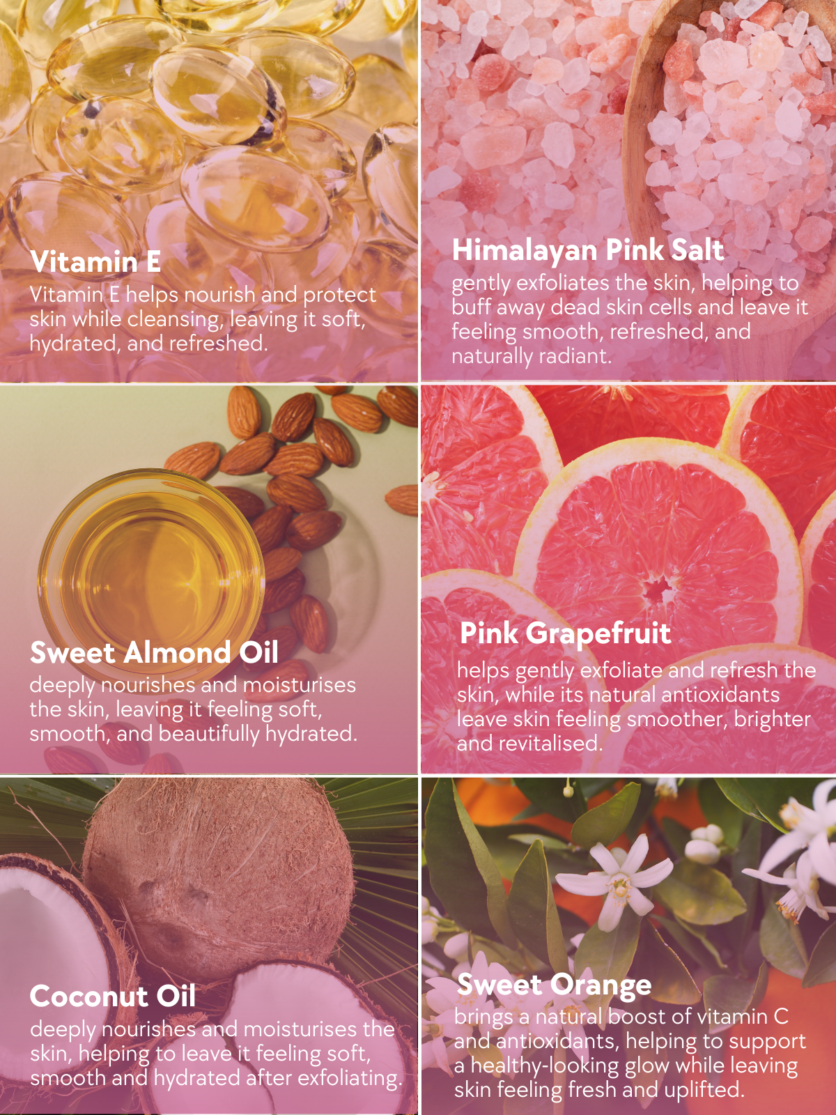 Tropical Natural Body Scrub  |  Sulfate-free, Paraben-free, Natural Body Scrub Exfoliant