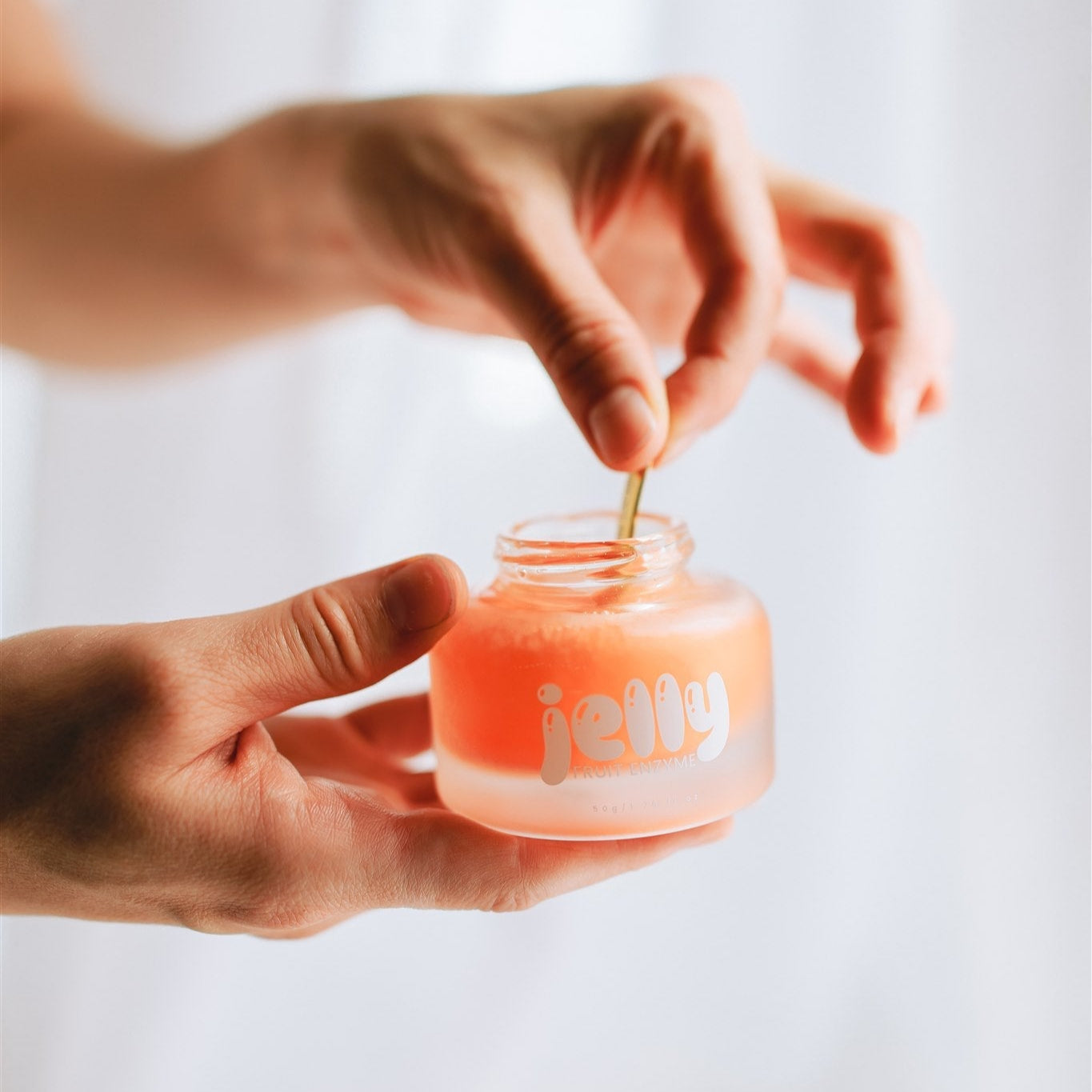 Jelly Enzyme Scrub Potent Natural Plant Based Skincare 