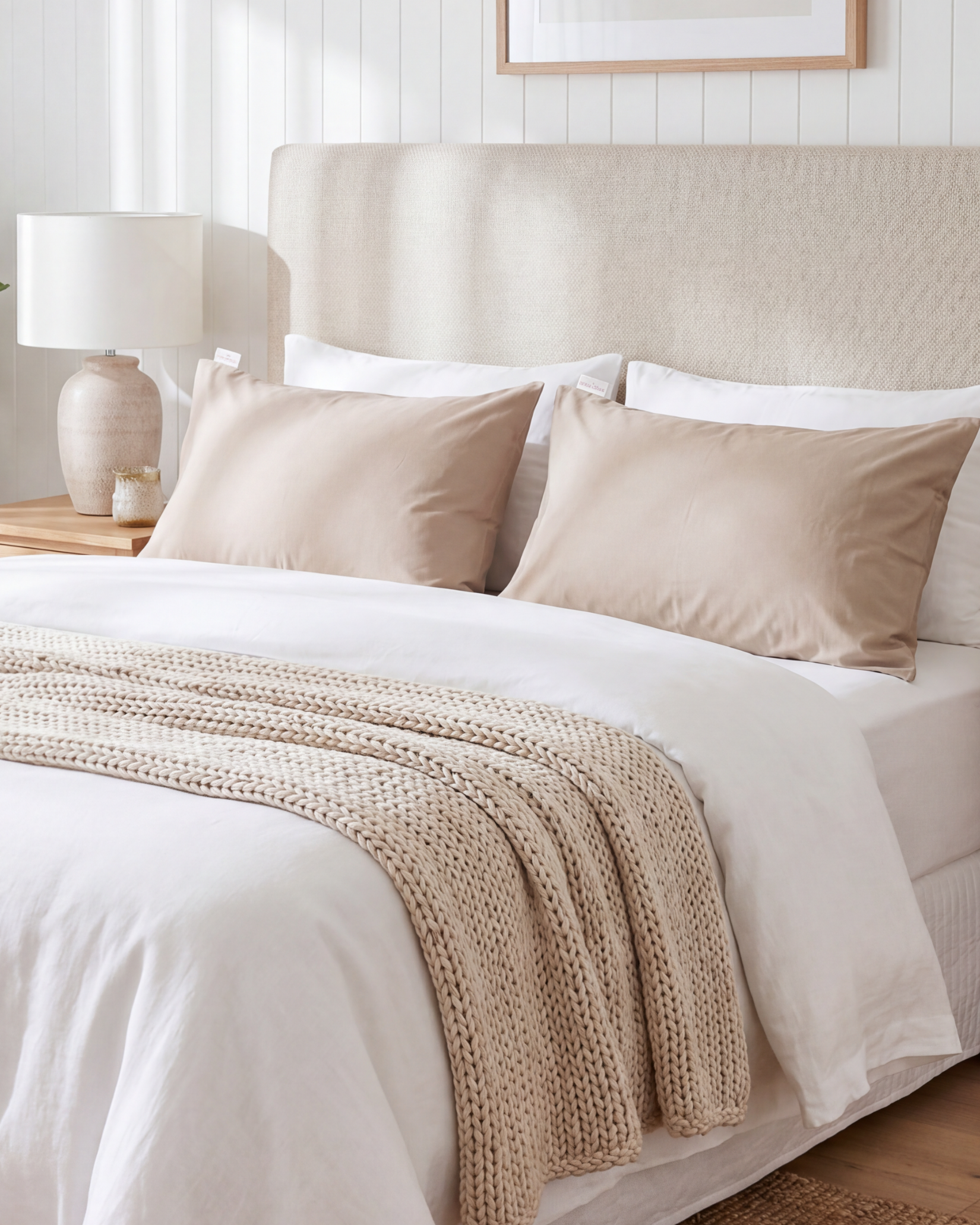Bamboo Silk Pillowcase Pair | Cart Upsell