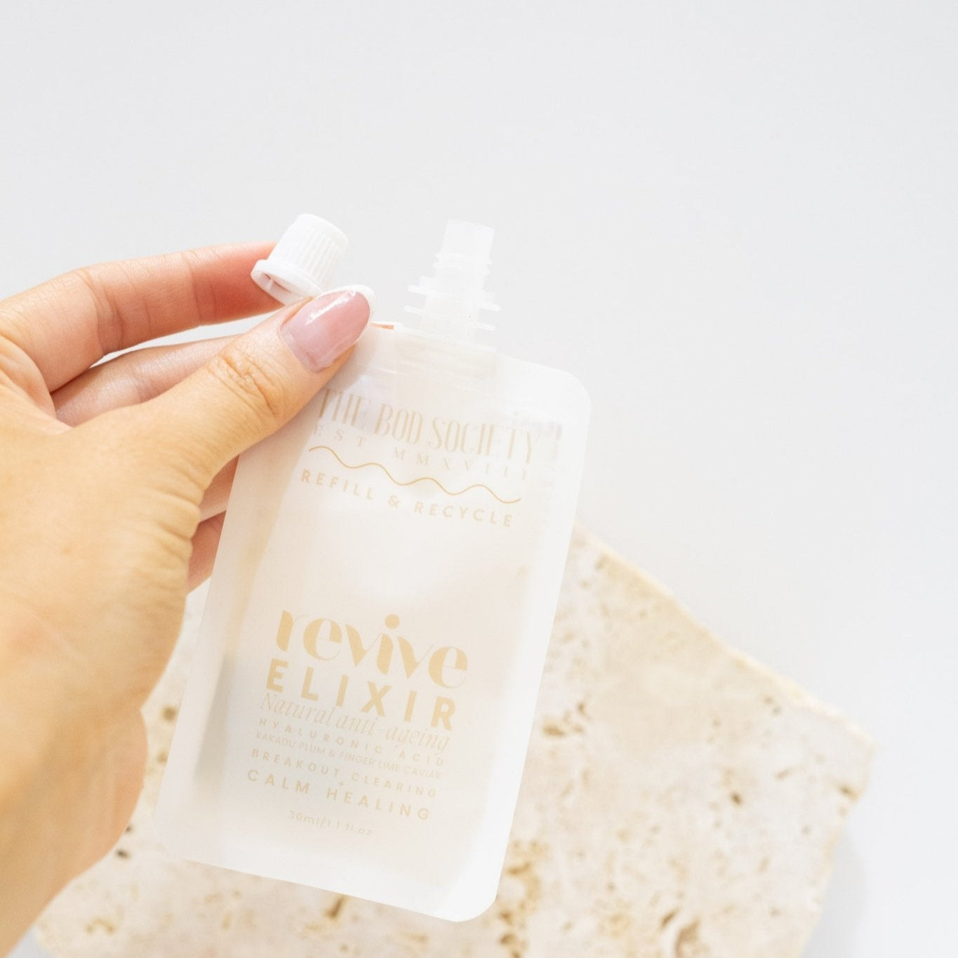 Revive Elixir Serum Refill  |  Natural Repair Vitamin C & Hyaluronic Acid Serum