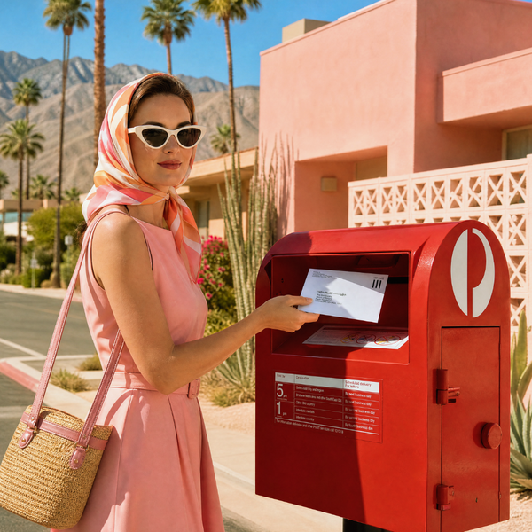 Drop into an AusPost box