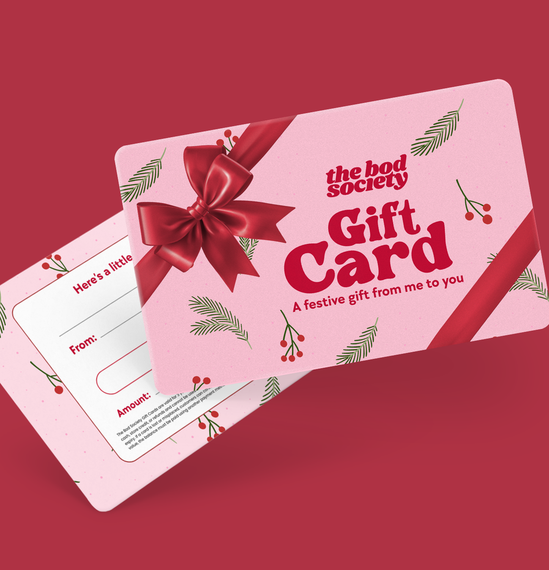 Christmas Gift Card - Physical Gift Card Mailed Out