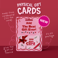 Christmas Gift Card - Physical Gift Card Mailed Out