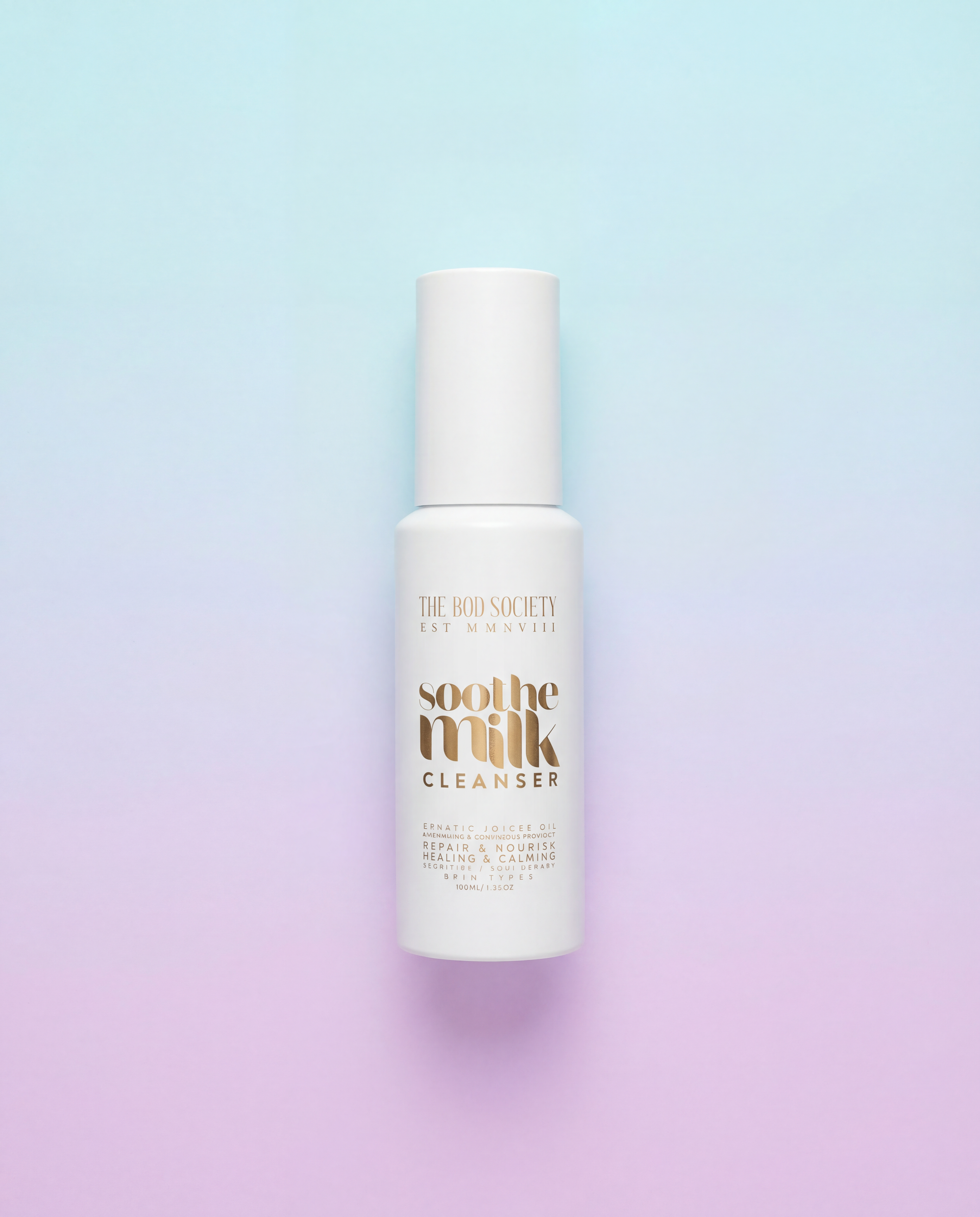 Soothing Milk Face Cleanser Skincare for sensitive skin types