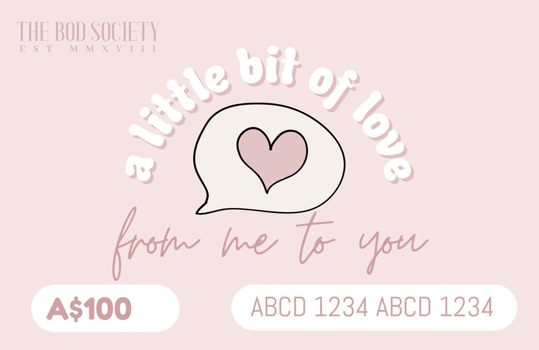 A Little Bit of Love Gift Card | Natural Skincare & Makeup Gifts