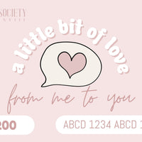 A Little Bit of Love Gift Card | Natural Skincare & Makeup Gifts