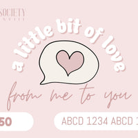 A Little Bit of Love Gift Card | Natural Skincare & Makeup Gifts