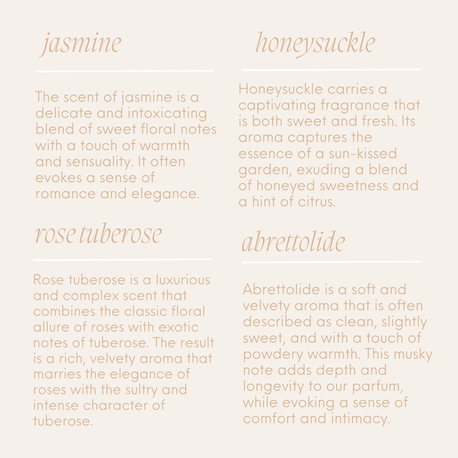 Bare & Bloom | Natural Vegan Perfume |  Floral, warm and sweet