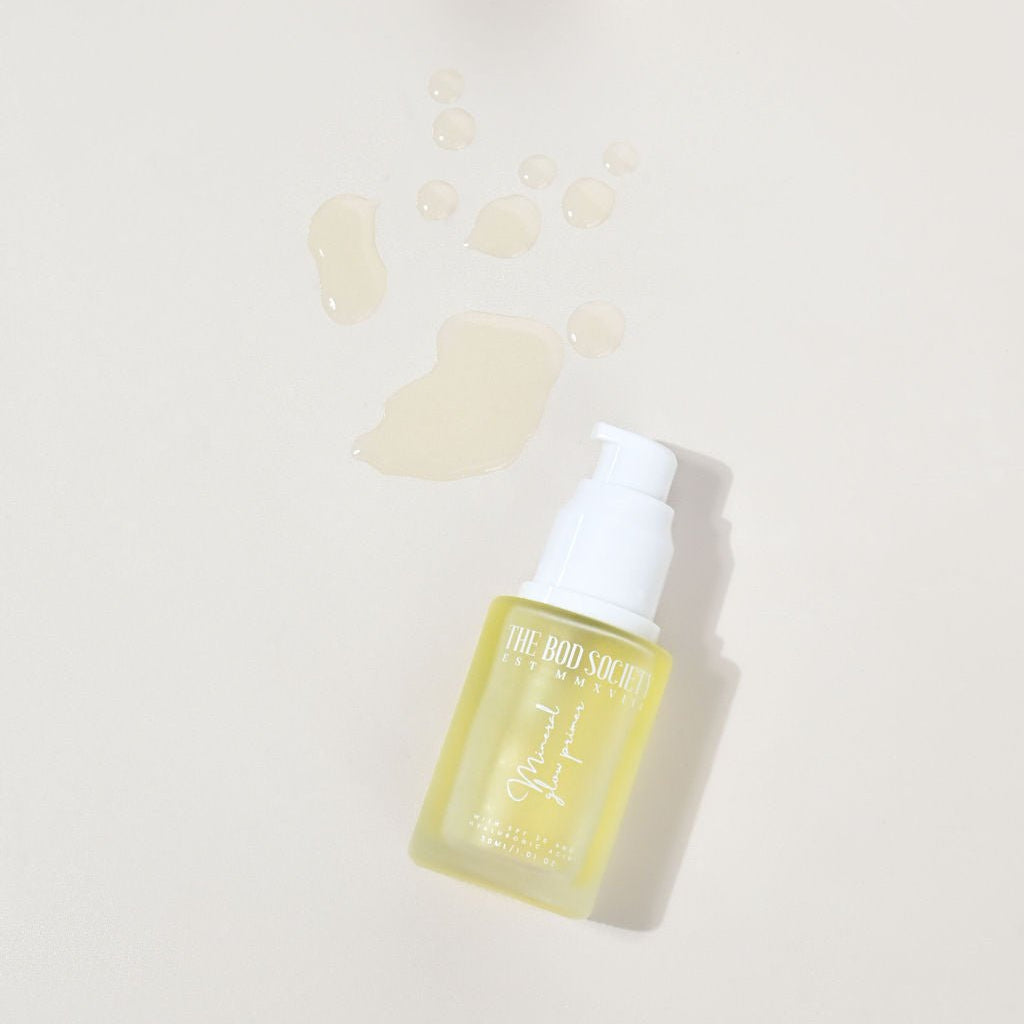 Mineral Glow Makeup Primer  |  Silky, Nourishing & Hydrating Natural Oil Primer