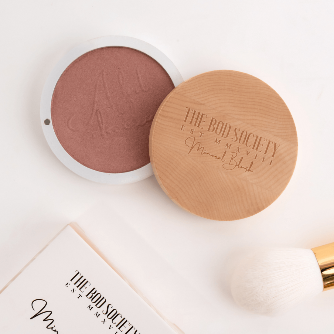 Mineral shop makeup blush