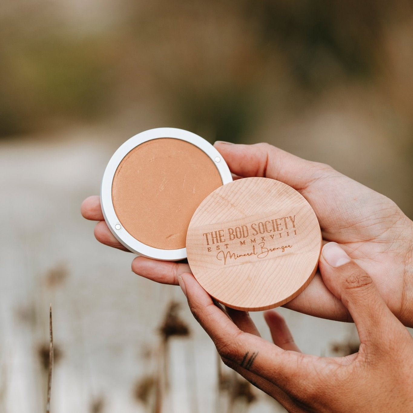 Natural Mineral Bronzer |  Mineral Natural Makeup Bronzer Contour